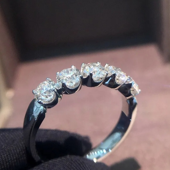 ETERNITY BRIDAL RING SIZE 8 - Picture 5 of 6